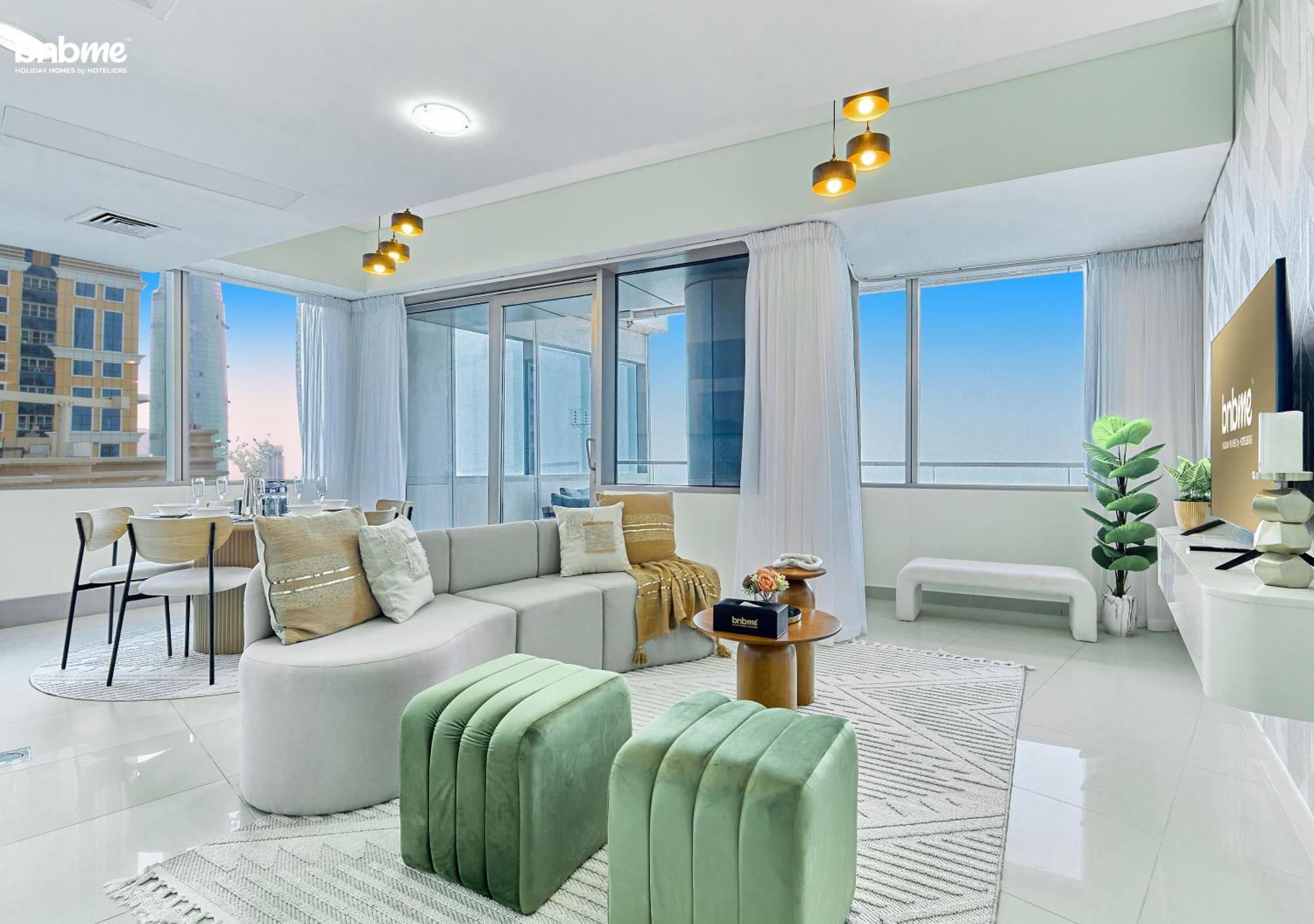 Bnbmehomes - Ocean Heights Dubai Buitenkant foto